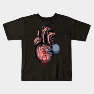 Heartbreak! A Nail Through the Heart (color) Kids T-Shirt